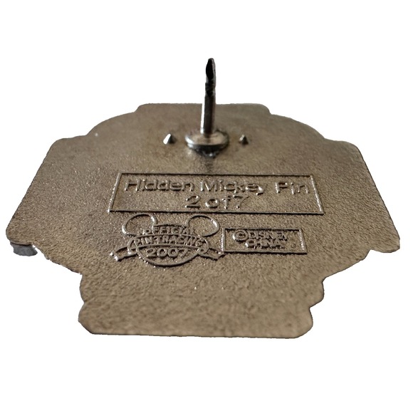 Disney Pin Trading Pirate Skull Collection 2007 Hidden Mickey King Crown PP51733 - Picture 7 of 8